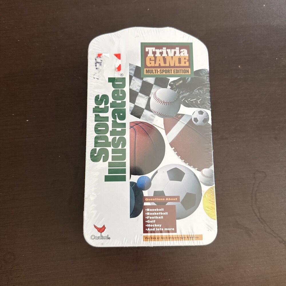Sports Illustrated Trivia Game Multi-Sport Edition 2003 Complete Cards Unopened